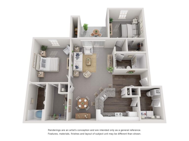 Apartments Lake Saint Louis MO | Floor Plans | The Waterways of Lake ...